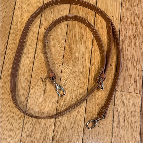 Brown Crossbody Bag replacement Strap Vachetta leather 41-47” - Picture 2 of 5